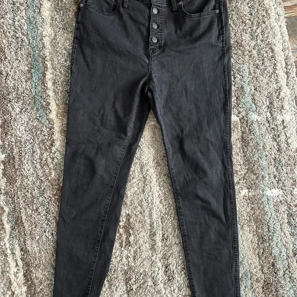 Madewell High Rise Skinny Jeans - Picture 2 of 5